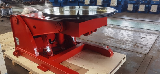 Manipulator do spawania rur Maszyna do pozycjonowania 5000 kg 3-osiowe przechylanie hydrauliczne