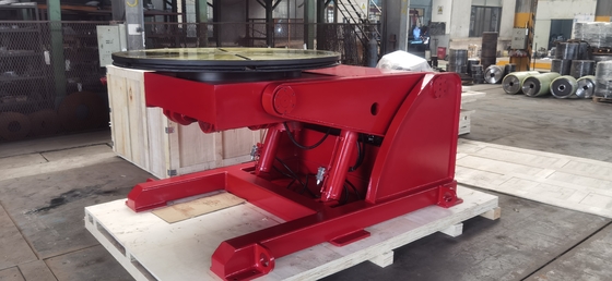 Manipulator do spawania rur Maszyna do pozycjonowania 5000 kg 3-osiowe przechylanie hydrauliczne