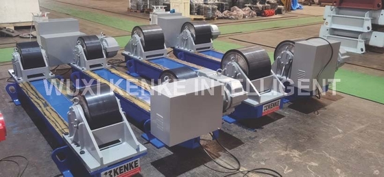 40-tonowa konwencjonalna spawalnicza maszyna rotacyjna PU Roller Spawanie zbiornika Bolt Fixed Type