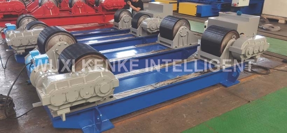 40-tonowa konwencjonalna spawalnicza maszyna rotacyjna PU Roller Spawanie zbiornika Bolt Fixed Type