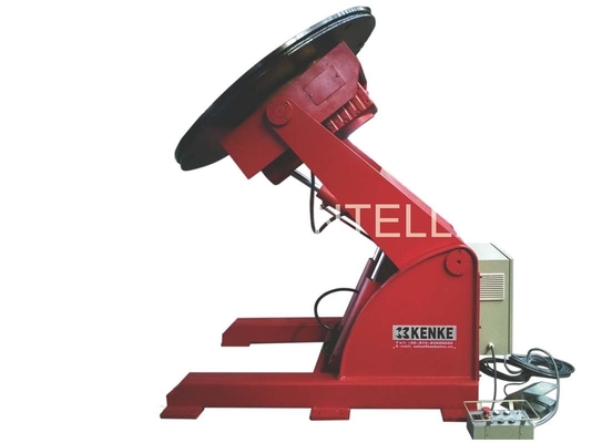 3-osiowy hydrauliczny pozycjoner spawalniczy Stół obrotowy Przechylny stół spawalniczy 1000 kg